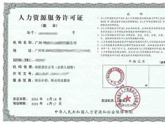 人力資源服務許可證辦理條件及流程