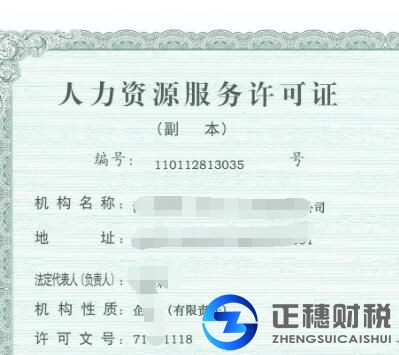人力資源服務許可證申辦